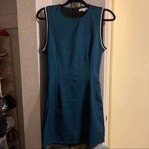 Glamorous shift dress with stripe trim detail